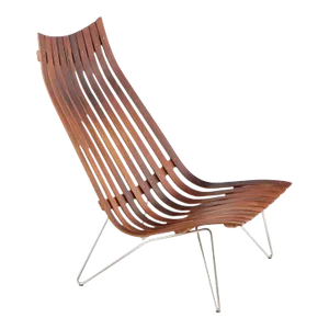 1960's Hans Brattrud Rosewood Scandia Senior Lounge Chair for Hove Mobler