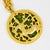Gold Pauline Rader Gilded Necklace with Green Bakelite Centaur Pendant For Sale - Image 8 of 12