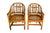 Mid 20th Century Pair of Brighton Pavilion Style Bamboo Side Chairs For Sale - Image 5 of 9