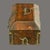 19th Century South Indian Teak & Brass Travelling Document Box For Sale - Image 4 of 7