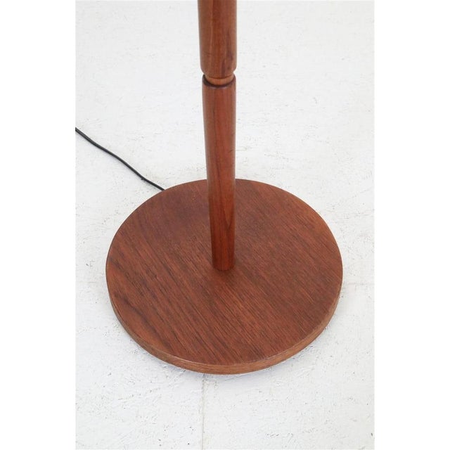 Mid-Century Danish Teak Floor Lamp, 1960s For Sale - Image 9 of 16