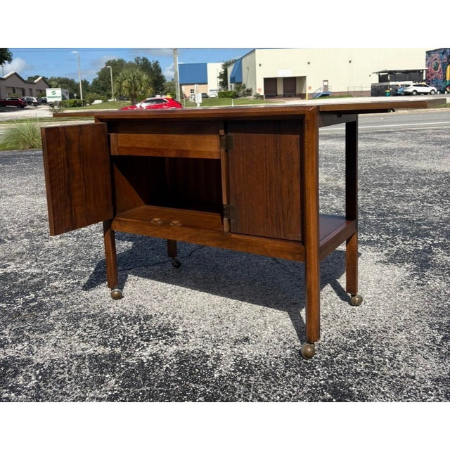 Mid Century Thomasville Urbana Server W Refinished Top For Sale - Image 9 of 13