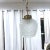 Metal Vintage Mid-Century Cut Glass and Brass Pendant Light For Sale - Image 7 of 7