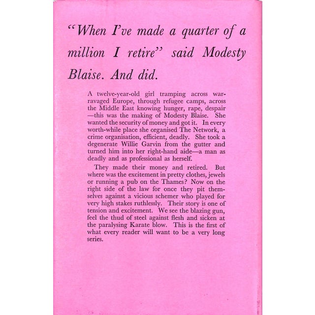 "Modesty Blaise" 1965 O'donnell, Peter For Sale - Image 4 of 5