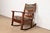 A gorgeous antique Mission or Arts & Crafts period rocking chair In the manner of Stickley Brothers By J.M. Young & Sons...