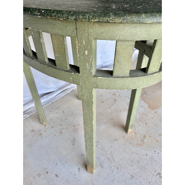 Early 20th Century French Pine Patinated Side Table For Sale - Image 10 of 12