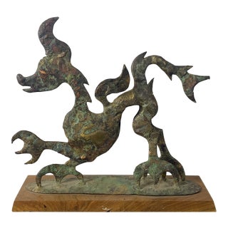 Bill Lett Brutalist Dragon Sculpture For Sale