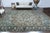 1970s Vintage Persian Handmade Wool Cotton Green Blue Area Rug For Sale In San Francisco - Image 6 of 11