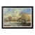 John Miller Winter landscape with snow covered fields & farmhouse in the English Countryside 1985 Circa For Sale