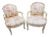 Louis XV Style Upholstered Armchairs - a Pair For Sale
