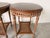 Modern Neoclassical Louis XVI Style Oval Side Tables With Cane Shelves – A Pair For Sale In Miami - Image 6 of 15