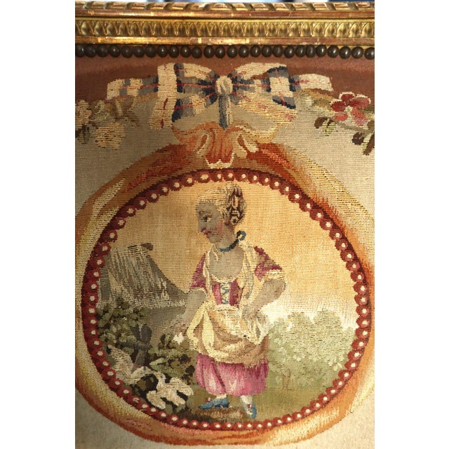 Louis XVI Armchairs, 19th Century, Set of 2 For Sale - Image 5 of 14