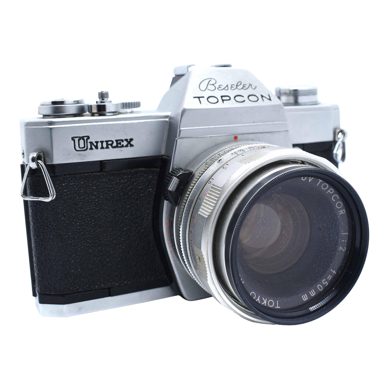 Mid 20th Century Beseler Topcon Unirex 35mm SLR Camera With 50mm F/2 ...