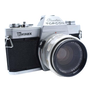 Mid 20th Century Beseler Topcon Unirex 35mm SLR Camera With 50mm F/2 Lens For Sale