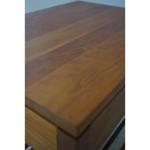 Stickley Cherry Mission Style 2 Tier Side Table For Sale - Image 13 of 17