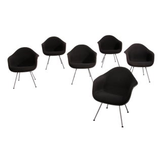 Model Dax 1970 Dining Chairs by Charles Eames and Ray Eames, Set of 6 For Sale