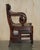 Antique William IV Flamed Hardwood Metamorphic Library Steps, 1830 For Sale - Image 10 of 18