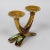 Hand-Decorated Curved Candleholder, 1960s For Sale - Image 4 of 5