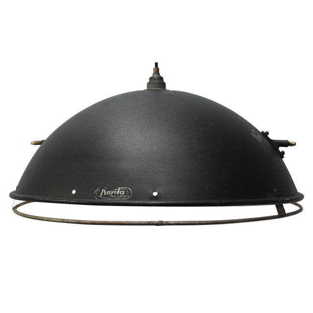 Metal Vintage Film Studio Pendant Lamp from Narita, Belgium For Sale - Image 7 of 7