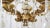 Vintage Maison Jansen Gilt Brass and Crystal Chandelier For Sale - Image 9 of 13