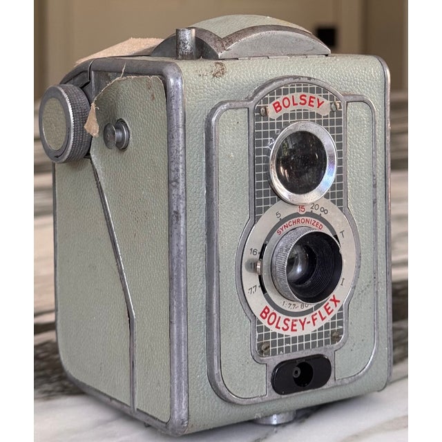 Vintage Bolsey Flex Decorative Camera For Sale - Image 15 of 16