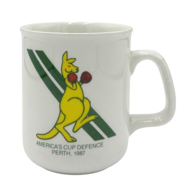 Vintage America's Cup Defence Perth Australia 1987 Mug For Sale In Washington DC - Image 6 of 8