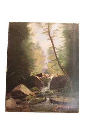 Hugh Bolton Jones Antique Oil Painting