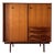 Italian Highboard in Teak with Sliding Doors from Dassi, 1960s For Sale