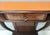 Vintage Beech and Walnut Root Console Table with Orange Glass Top, 1950s For Sale - Image 11 of 15