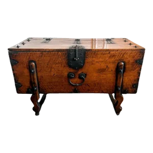 Antique Korean Money Chest Ton-Kwe Joseon Dynasty