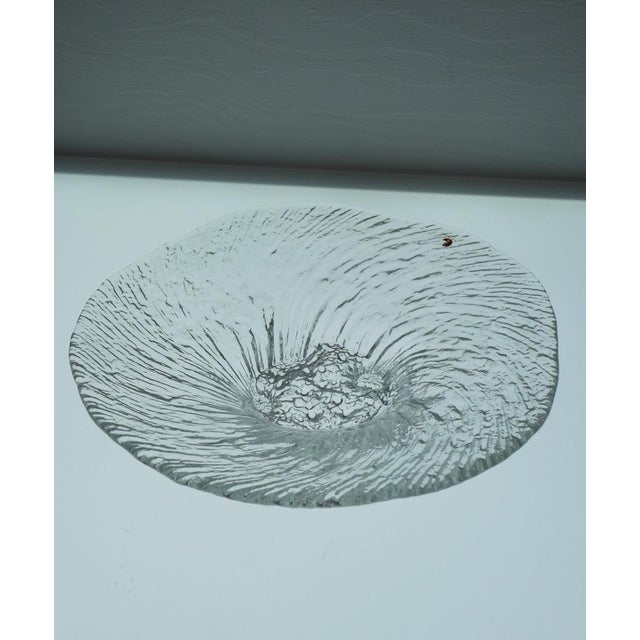 Finnish Art Glass Avanti Bowl by Tapio Wirkkala for Iittala, 1979 For Sale - Image 9 of 11