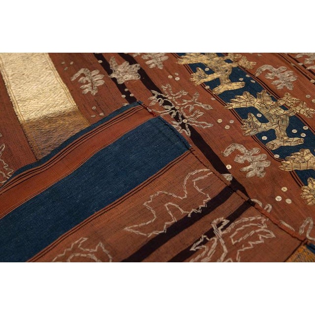 Mid-Century Tapis of Lampung Ceremonial Cloth, Indonesia For Sale - Image 3 of 7