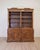 Italian 19th Century Walnut Bookcase with Architectural Design For Sale In Atlanta - Image 6 of 13