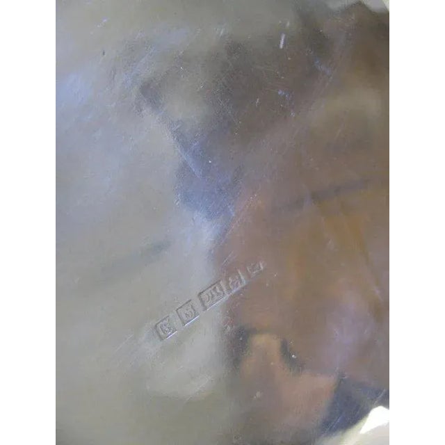 Mid 19th Century Vintage Repousse Fold Over Silver Plated Centerpiece Dutch Scenes by E. G. Webster & Son For Sale - Image 5 of 8