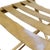 Vintage Mid-Century Faux Bamboo & Faux Leather Folding Luggage Rack For Sale - Image 10 of 13