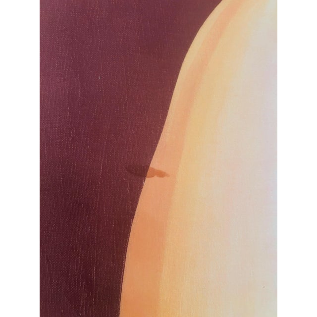 Paper 1970s Vintage Lowell Nesbitt “Yellow Tulip” Hokin Gallery Art Show Poster For Sale - Image 7 of 12