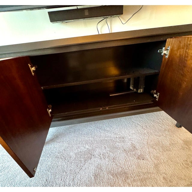 Wood Bill Sofield for Baker “Great Jones” Marble-Topped Sideboard / Buffet For Sale - Image 7 of 7