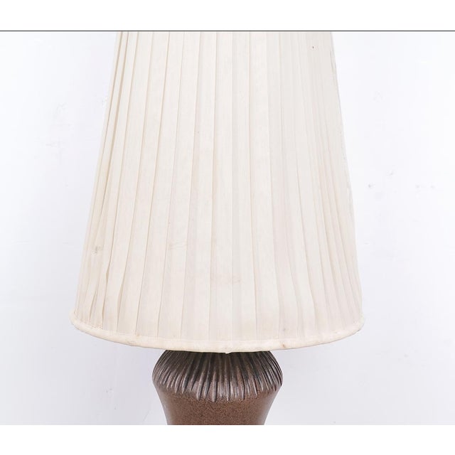 Vintage Ceramic Floor Lamp by M. Zawadzki for Tilgmans Sweden, 1965 For Sale - Image 12 of 17