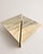Brutalist Vintage Italian Travertine Low Triangular Nesting Coffee Tables, 1970s, Set of 2 For Sale - Image 3 of 16