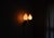 Brass and Opaline Glass Tulip 2-Arm Wall Lamp from Fog & Mørup, 1950s For Sale - Image 6 of 7