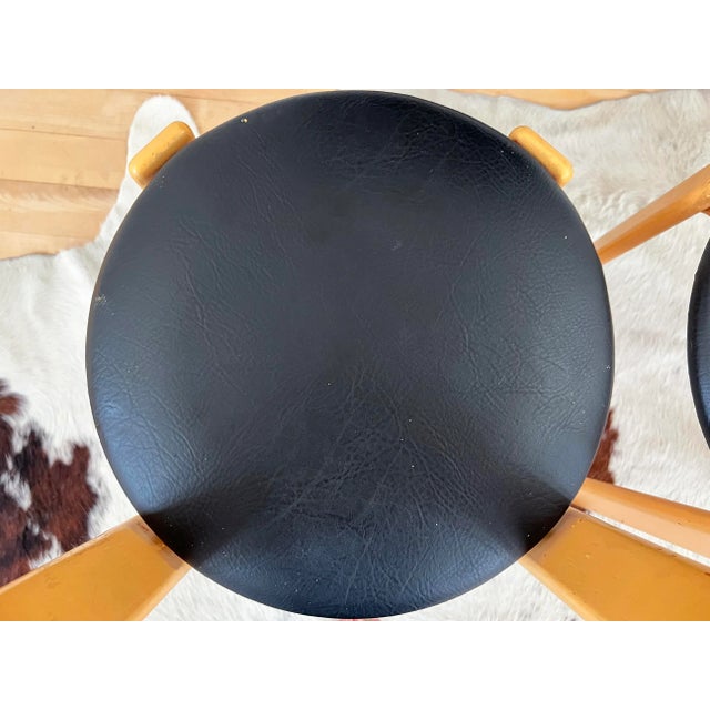 Dietiker Postmodern 1970s Pair of 2 Chairs by Bruno Rey for Dietiker, 1970s (20 Available) For Sale - Image 4 of 9