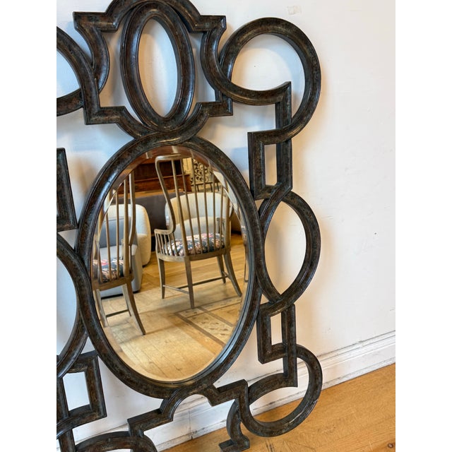 Theodore Alexander Interwoven Wall Mirror For Sale - Image 10 of 12