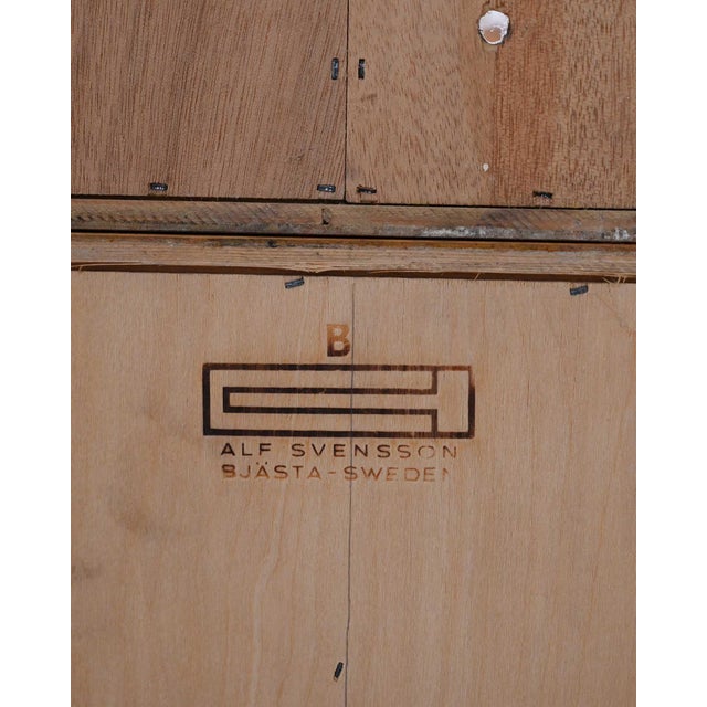 1960s Bookcase by Alf Svensson for Bjästa Möbelfabrik, 1960s For Sale - Image 5 of 11