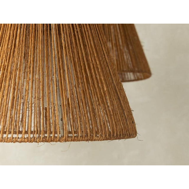Wood Vintage Hanging Lamp by Ib Fabiansen for Fog & Mørup, 1960s For Sale - Image 7 of 10