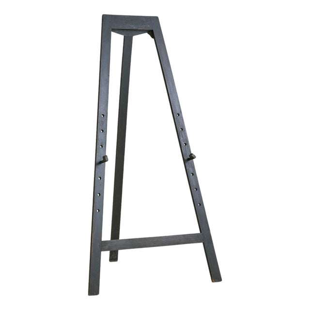 Early 20th Century Italian Wooden Studio Easel For Sale