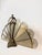 Opulent and intricate brass fireplace peacock fan screen that fans open as seen in photographs. Would give a romantic,...