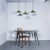 Classic Green Hanging Lamp from Revo, 1940s For Sale - Image 3 of 10