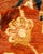 Textile Eclectic, One-of-a-Kind Hand-Knotted Area Rug in Orange, 9' 0" x 11' 10" For Sale - Image 7 of 8