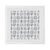Contemporary Bougie Diamonds Ice Cotton Sateen Dinner Napkins, Set of 12 For Sale - Image 3 of 6