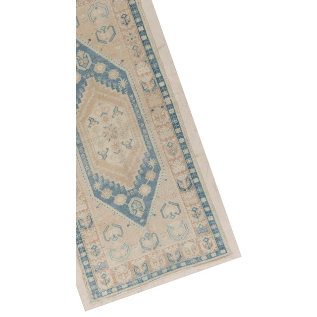 Turkish Vintage Turkish Oushak Rug 2ft 11in X 6ft 5in For Sale - Image 3 of 5